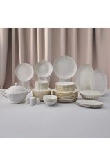 Aryıldız Sintra Gold 60 Parça 12 Kişilik Yemek Takımı