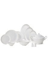 Aryıldız Sintra Gold 60 Parça 12 Kişilik Yemek Takımı