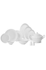 Aryıldız Sintra Platin 60 Parça 12 Kişilik Yemek Takımı