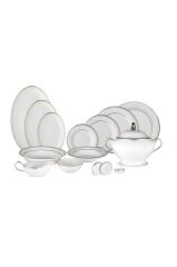 Evaliza Perla Altın Yemek Takımı 60 Parça