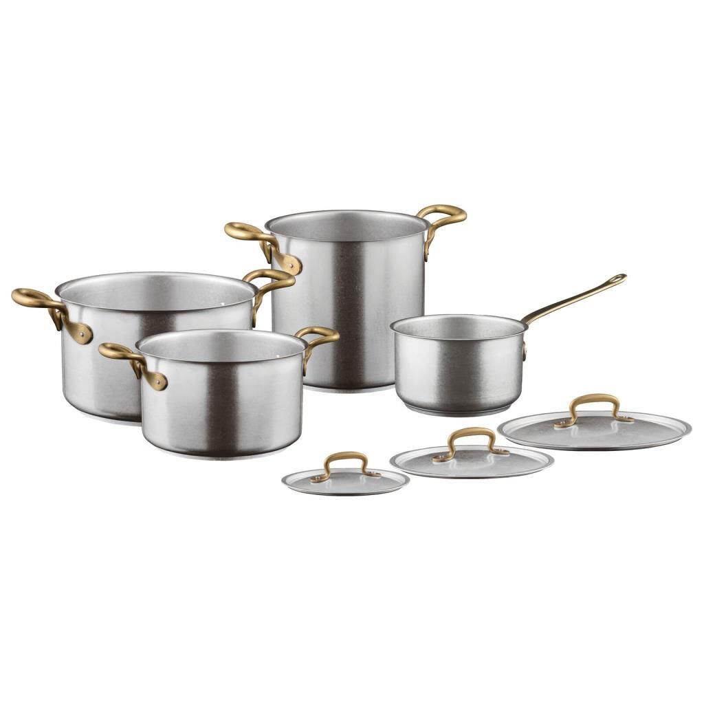 Sambonet 1965 Vintage 7 Parça Tencere Seti