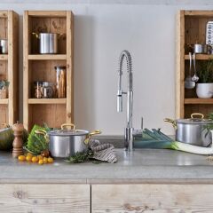 Sambonet 1965 Vintage 7 Parça Tencere Seti