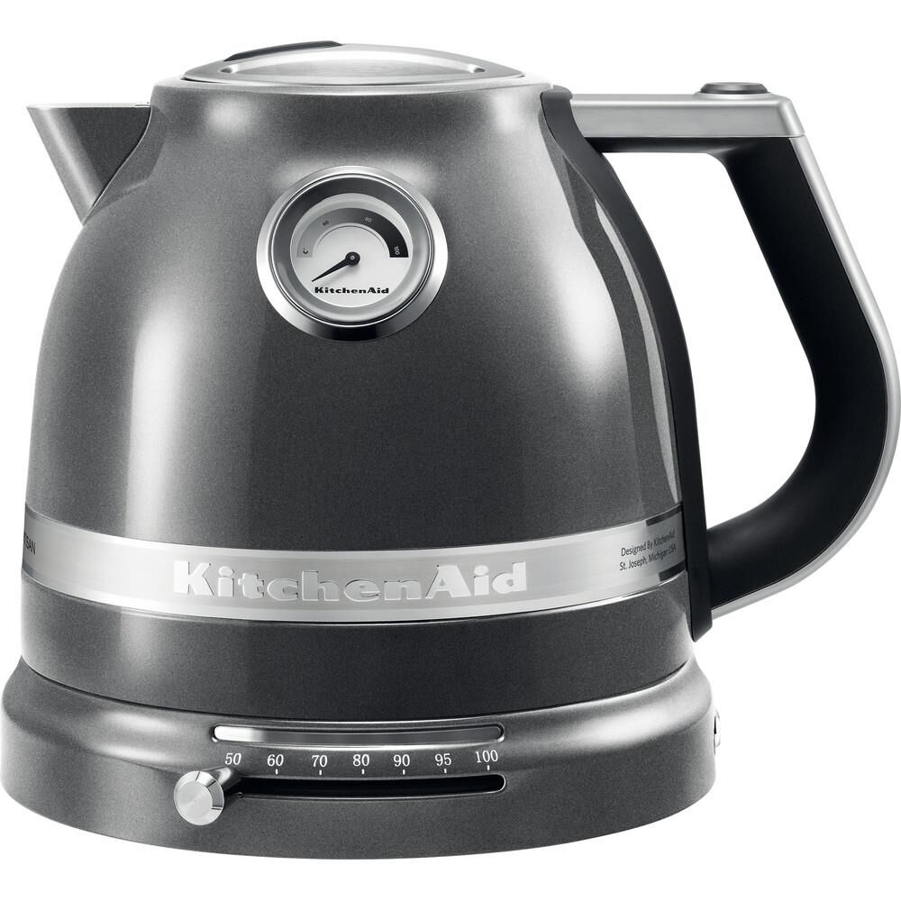 KitchenAid Artisan 2400 W 1.5 lt Çelik Kettle 5KEK1522EMS Medallion Silver