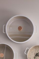 Neoflam Fika Cam Kapaklı Alüminyum Döküm Sığ Tencere 30 cm D-NEOF230L