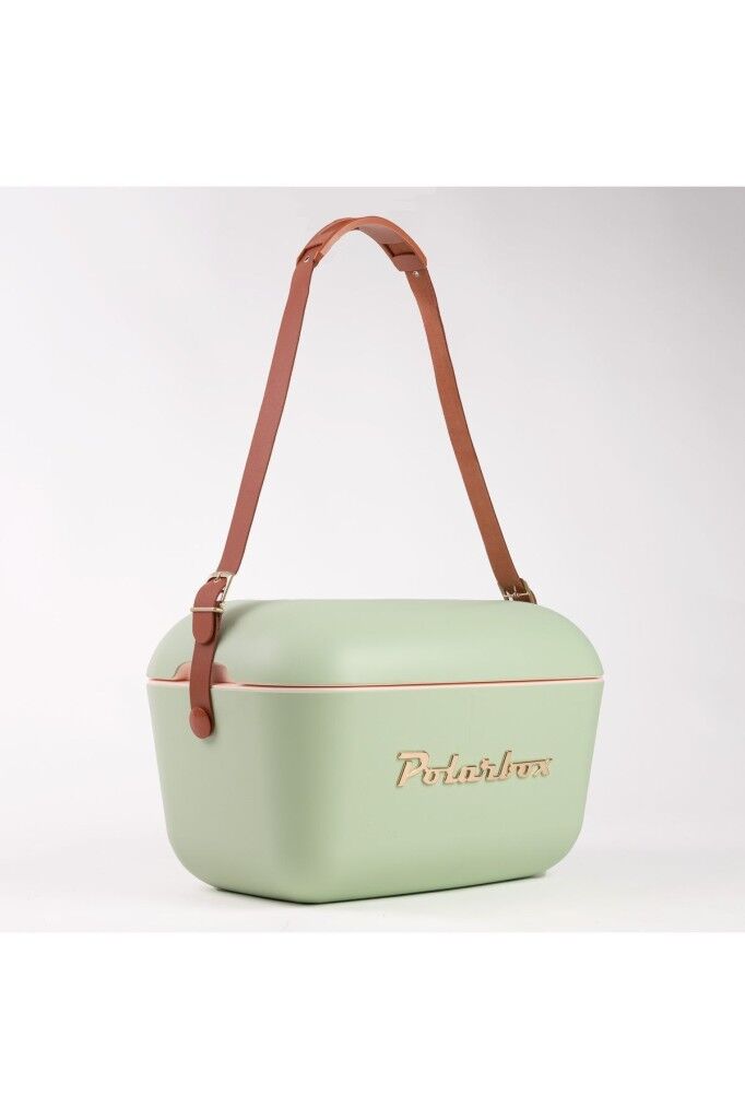 Polarbox GOLD EDITION Soğuk Tutucu Buzluk ve Sıcak Tutucu Olive Green - Gold Thermo Çanta 20 lt