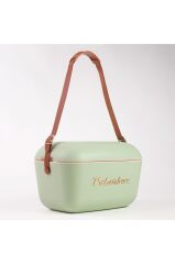 Polarbox GOLD EDITION Soğuk Tutucu Buzluk ve Sıcak Tutucu Olive Green - Gold Thermo Çanta 20 lt