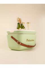 Polarbox GOLD EDITION Soğuk Tutucu Buzluk ve Sıcak Tutucu Olive Green - Gold Thermo Çanta 20 lt