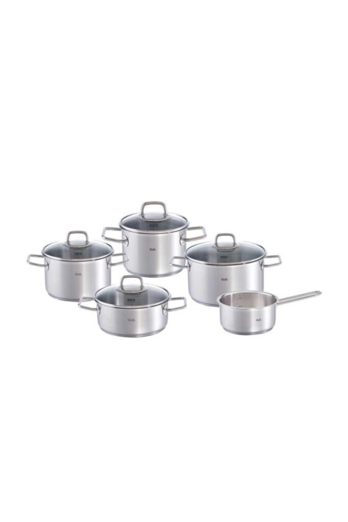 Fissler Viseo Çelik Tencere Seti 9 Parça