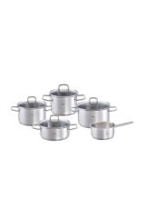Fissler Viseo Çelik Tencere Seti 9 Parça