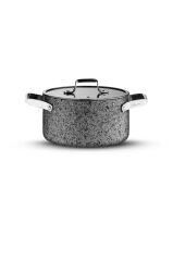 Brioni Stone-Age 9 Parça Çizilmez Yanmaz Yapışmaz Indüksiyon Tencere Seti