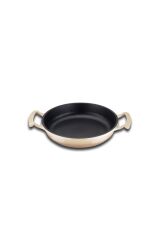 Brioni Try Cook 7 Parça Bej Yanmaz Yapışmaz Diamond Kaplama Sahanlık Tava Seti