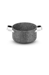 Brioni Stone-Age Çizilmez Yanmaz Yapışmaz Indüksiyonlu 24 Cm Derin Tencere