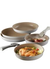 Neoflam Midas Bej 7 Parça Tava Seti