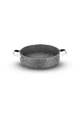 Brioni Stone-Age 32 Cm Çizilmez Yanmaz Yapışmaz Basık Tencere Sh-127