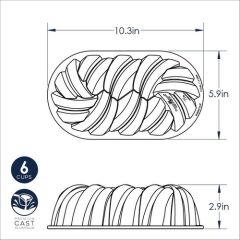 Nordicware 75. Yıl Özel Örgü Kek Kalıbı