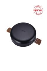 Neoflam Bien Black 10 Parça Indüksiyonlu Akasya Ağacı Sap Ve Kulplu Tencere Tava Seti