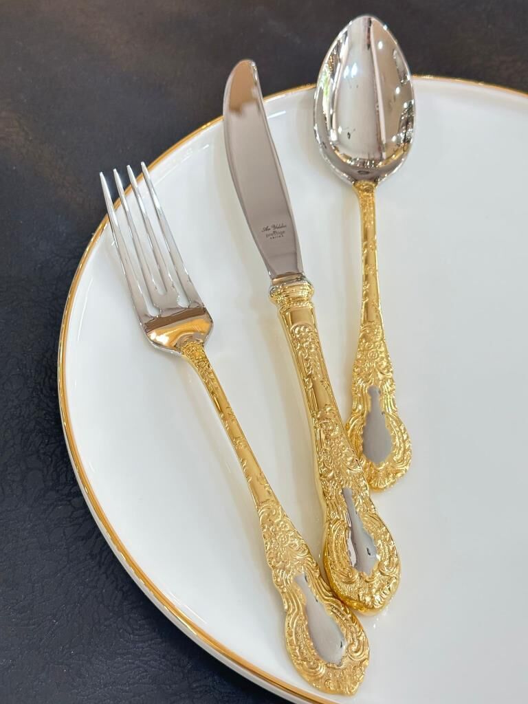 Aryıldız Çırağan Prestige Gold 84 Parça Çatal Kaşık Bıçak Takımı