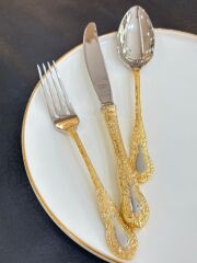Aryıldız Çırağan Prestige Gold 84 Parça Çatal Kaşık Bıçak Takımı
