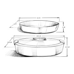 Enjoy TuttoCaldo Termal Servis Kabı 3 Litre - Gri
