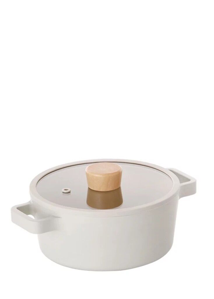 Neoflam Fika Alüminyum Döküm Tencere Cam Kapaklı 18cm