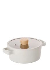 Neoflam Fika Alüminyum Döküm Tencere Cam Kapaklı 18cm