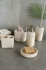 Primanova Charm Banyo Seti 5 Parça - Bej