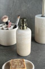 Primanova Charm Banyo Seti 5 Parça - Bej