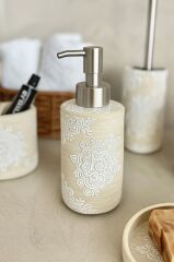 Primanova Totem Banyo Seti 5 Parça - Bej