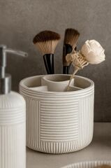 Primanova Scorro Banyo Seti 5 Parça - Bej