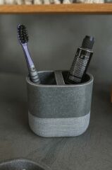 Primanova Reve Banyo Seti 5 Parça - Gri