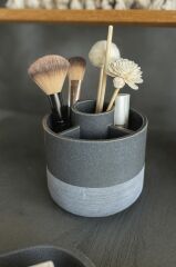 Primanova Reve Banyo Seti 5 Parça - Gri