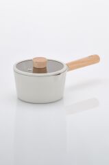 Neoflam Fika Alüminyum Döküm Süt Tavası Cam Kapaklı 16cm