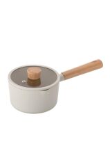 Neoflam Fika Alüminyum Döküm Süt Tavası Cam Kapaklı 16cm