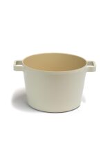 Neoflam Fika Cam Kapaklı Alüminyum Derin Döküm Tencere 22 cm x 15cm