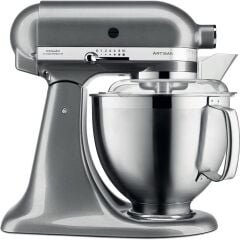 KitchenAid Artisan 4,8L Stand Mikser Medallion Silver - 5KSM185PS