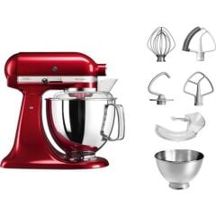 KitchenAid Artisan Stand Mikser 4.8 L- 5KSM175PSECA - Candy Apple