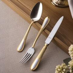 Aryıldız Nature Plus 84 Parça 12 Kişilik Çatal Kaşık Bıçak Takımı