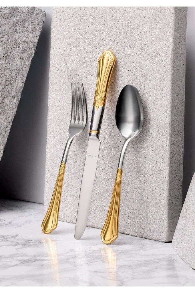 Aryıldız Marquise Plus 84 Parça 12 Kişilik Çatal Kaşık Bıçak Takımı