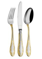 Aryıldız Kariye Plus 84 Parça 12 Kişilik Çatal Kaşık Bıçak Takımı