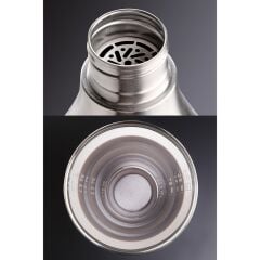 Primanova Çok Amaçlı Paslanmaz Çelik Kokteyl Shaker 650 ml - Metalik