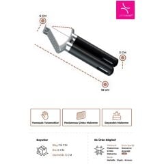 Primanova Sarımsak Ezici - Siyah