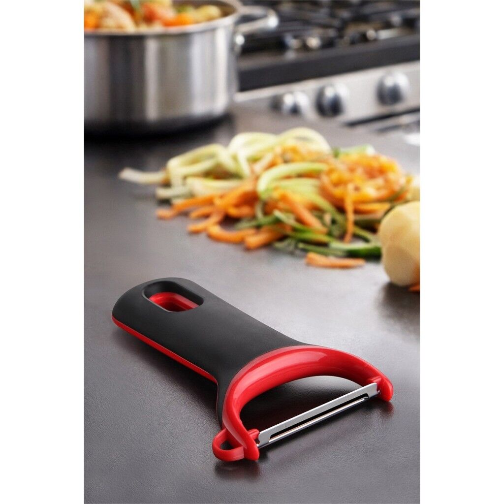 Primanova Paslanmaz Çelik Dikey Soyucu - Siyah