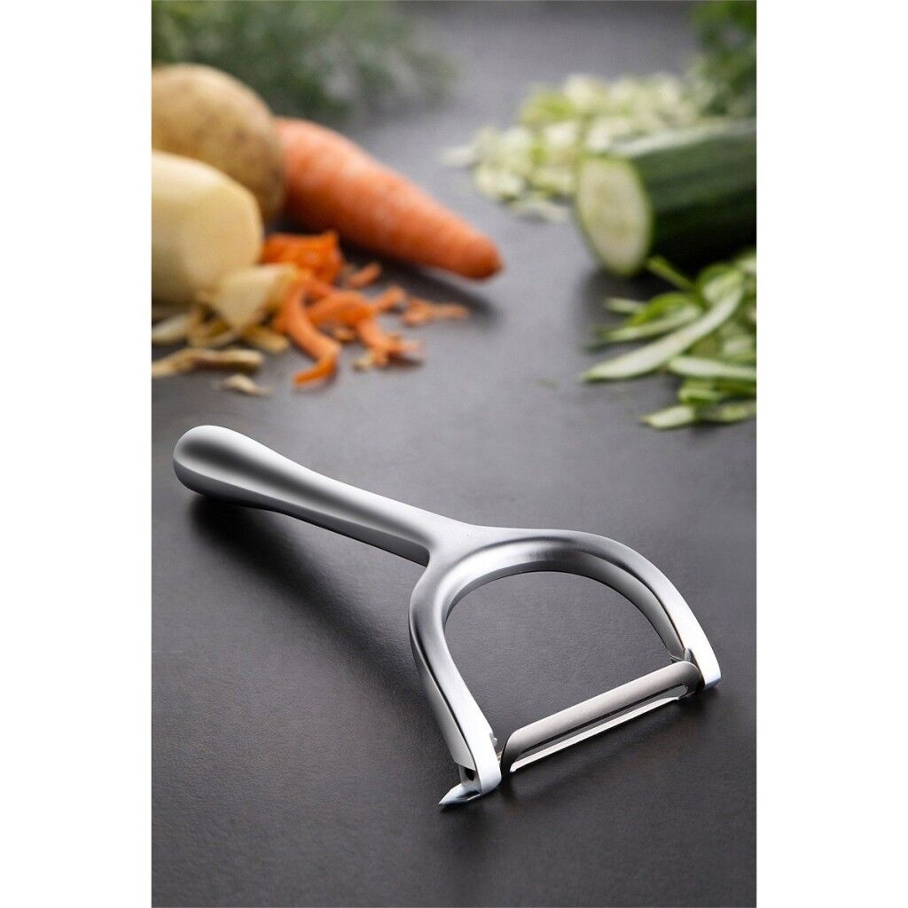 Primanova Paslanmaz Çelik Dikey Soyucu - Metalik