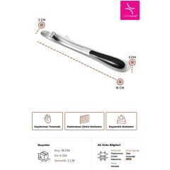 Primanova Yatay Şişe Açacağı - Metalik