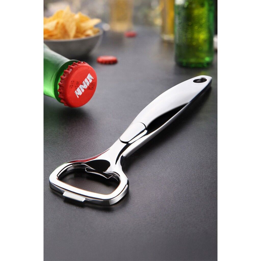 Primanova Dikey Şişe Açacağı - Metalik