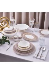 Aryıldız Majestic 60 Parça 12 Kişilik Yemek Takımı