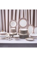 Aryıldız Majestic 60 Parça 12 Kişilik Yemek Takımı
