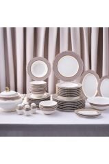 Aryıldız Majestic 60 Parça 12 Kişilik Yemek Takımı