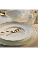 Aryıldız 60 Parça Dante Yemek Takımı Altın