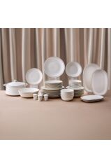 Aryıldız Almada Platin 60 Parça 12 Kişilik Yemek Takımı